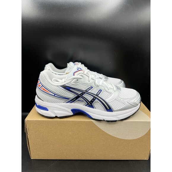 ASICS Gel-1130 \'White Prussian Blue\' GS SZ 6Y / 7.5 Women’s (1204A163-105) NEW! main image 7